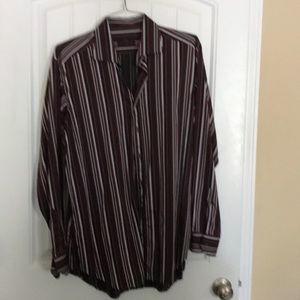 Etro Milano multi-color striped men’s shirt XL